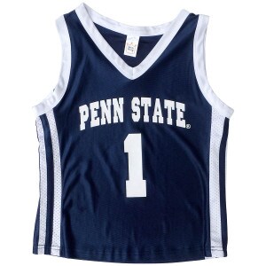 navy Penn State youth basketball jersey #1